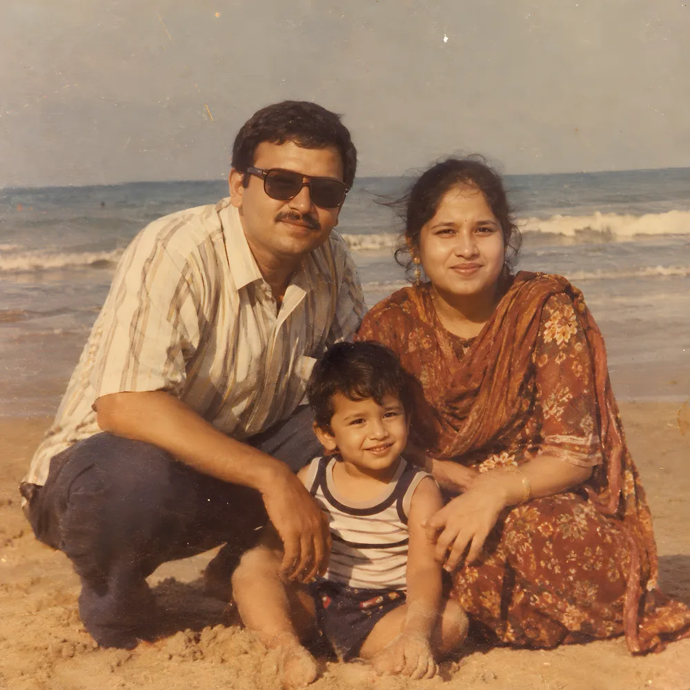 Restored family photo