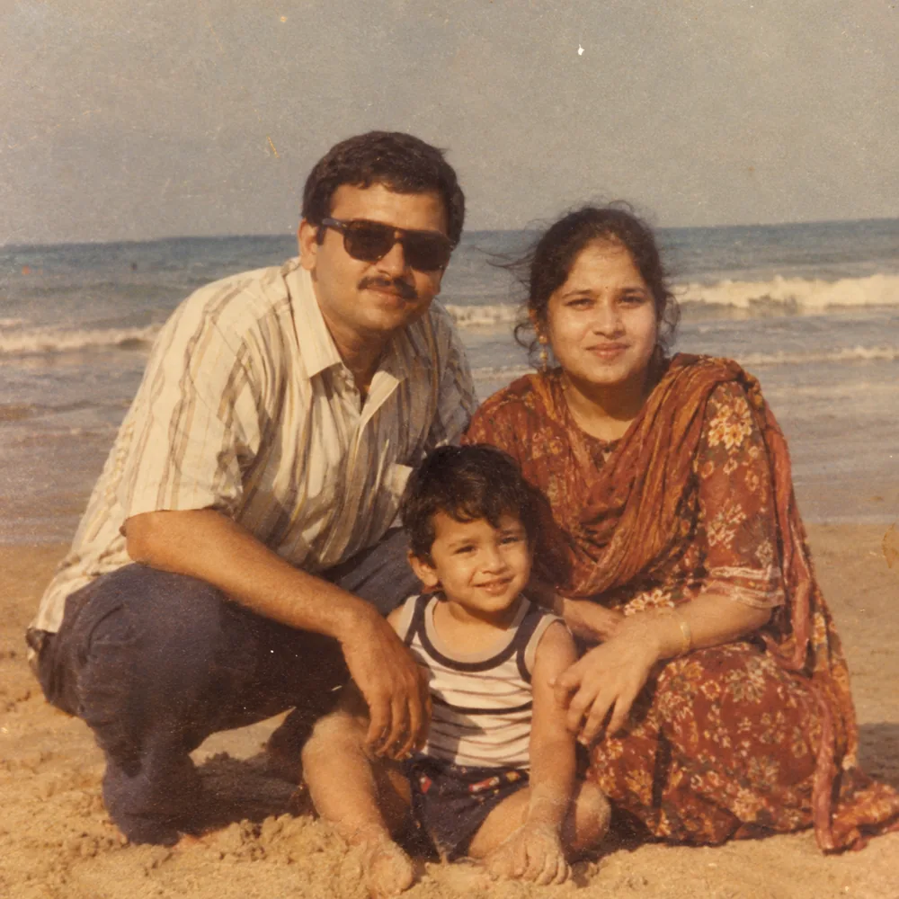 Original old family photo